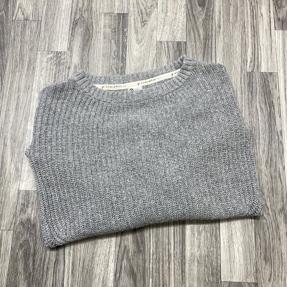 TOMS Crewneck Pullover Green Wool Blend Knit Sweater Women's Size XS - Picture 3 of 11